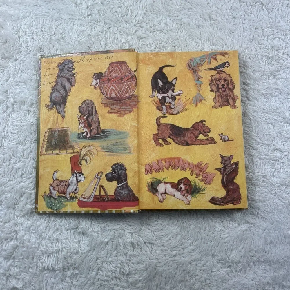 1966 Here Boy! Lots of Stories for‎ Everyone Who Likes Dogs Whitman HC Good